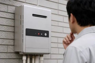 給湯器の赤いランプって何のサイン？