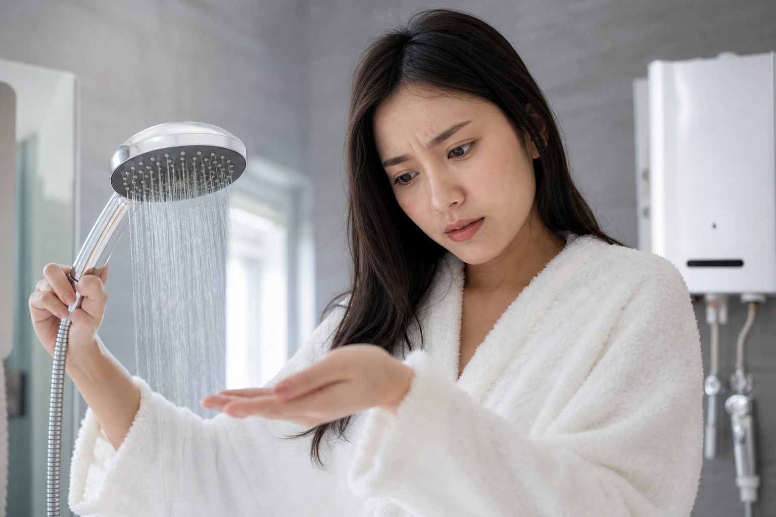 給湯器が冬にぬるいのはなぜ？