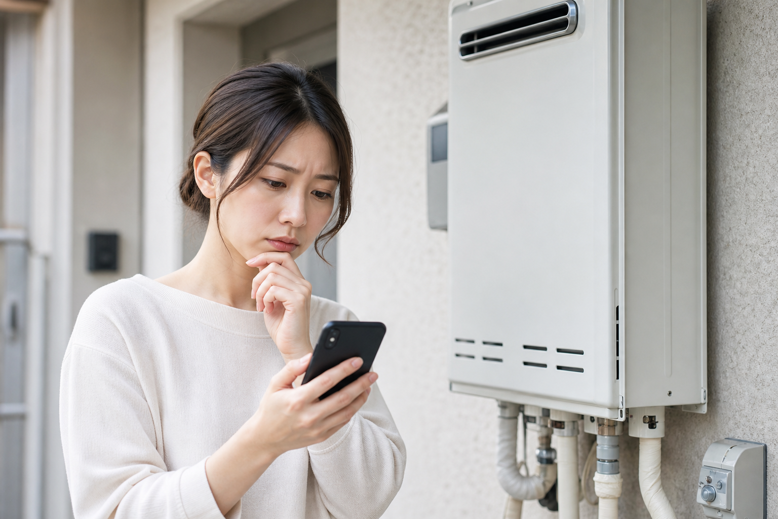 給湯器が入居時に故障していたらどうすべき?