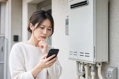 給湯器が入居時に故障していたらどうすべき？