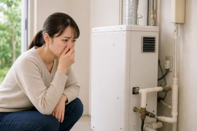 灯油給湯器が臭いのはなぜ？原因と対処法を解説