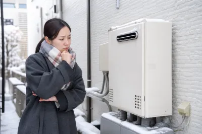 冬に給湯器の電源が落ちる原因と対処法は？