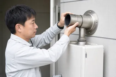 FF給湯器の排気筒の外し方って？