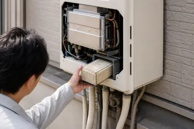 パーパス給湯器の中和器詰まりって何が原因なの？