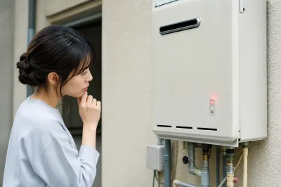 リンナイ給湯器の赤いランプって何のサイン？