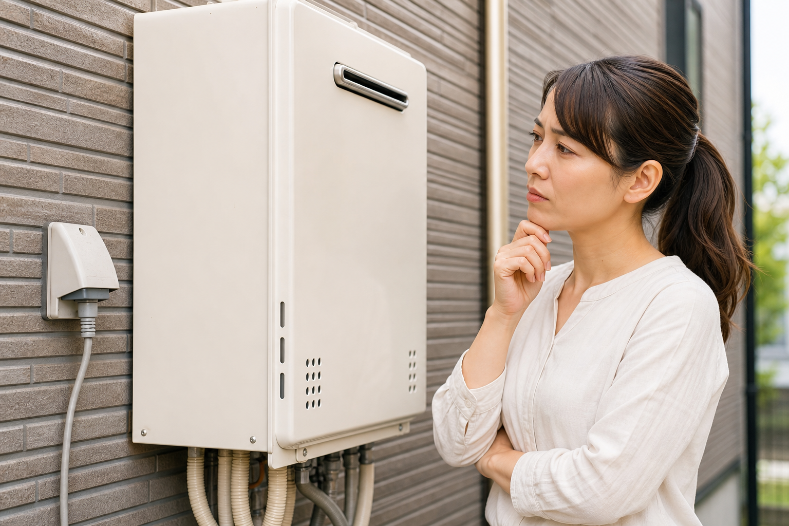 給湯器にアース線がない場合、使っても大丈夫?