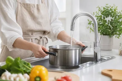 給湯器のお湯は料理に使っていいの？