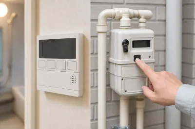 給湯器のエラー111、復帰ボタンはどこ？