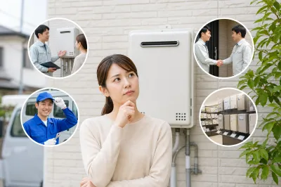 給湯器の交換はどこに頼むのが正解？
