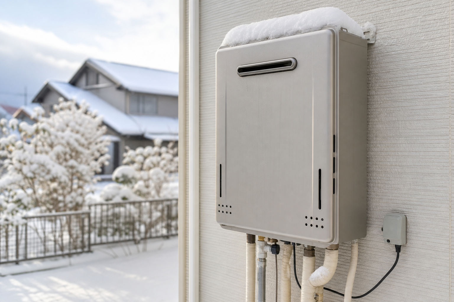 給湯器の凍結防止は電源オフにしても大丈夫？