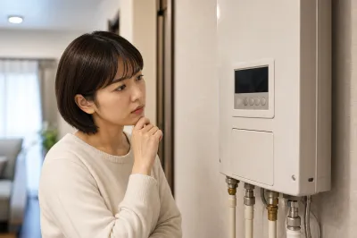 ノーリツ給湯器の888点滅は賃貸でどう対応すべき？