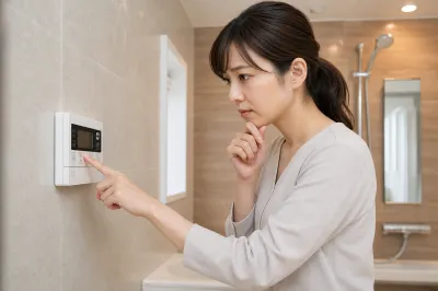 マンションで給湯器の温度設定ができないのはなぜ？
