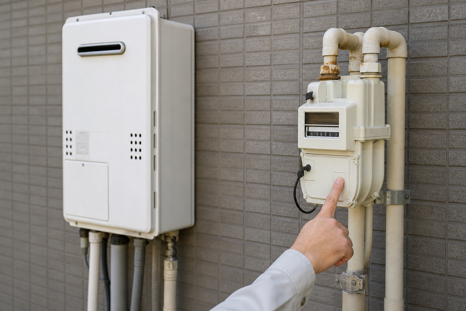給湯器のエラー11の復帰ボタンはどこにある？