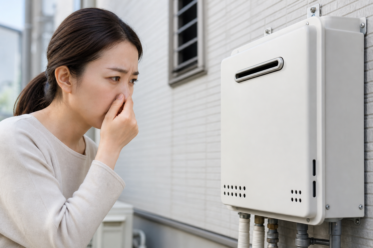 給湯器がガス臭いのは危険？知恵袋でよく見る疑問を解説