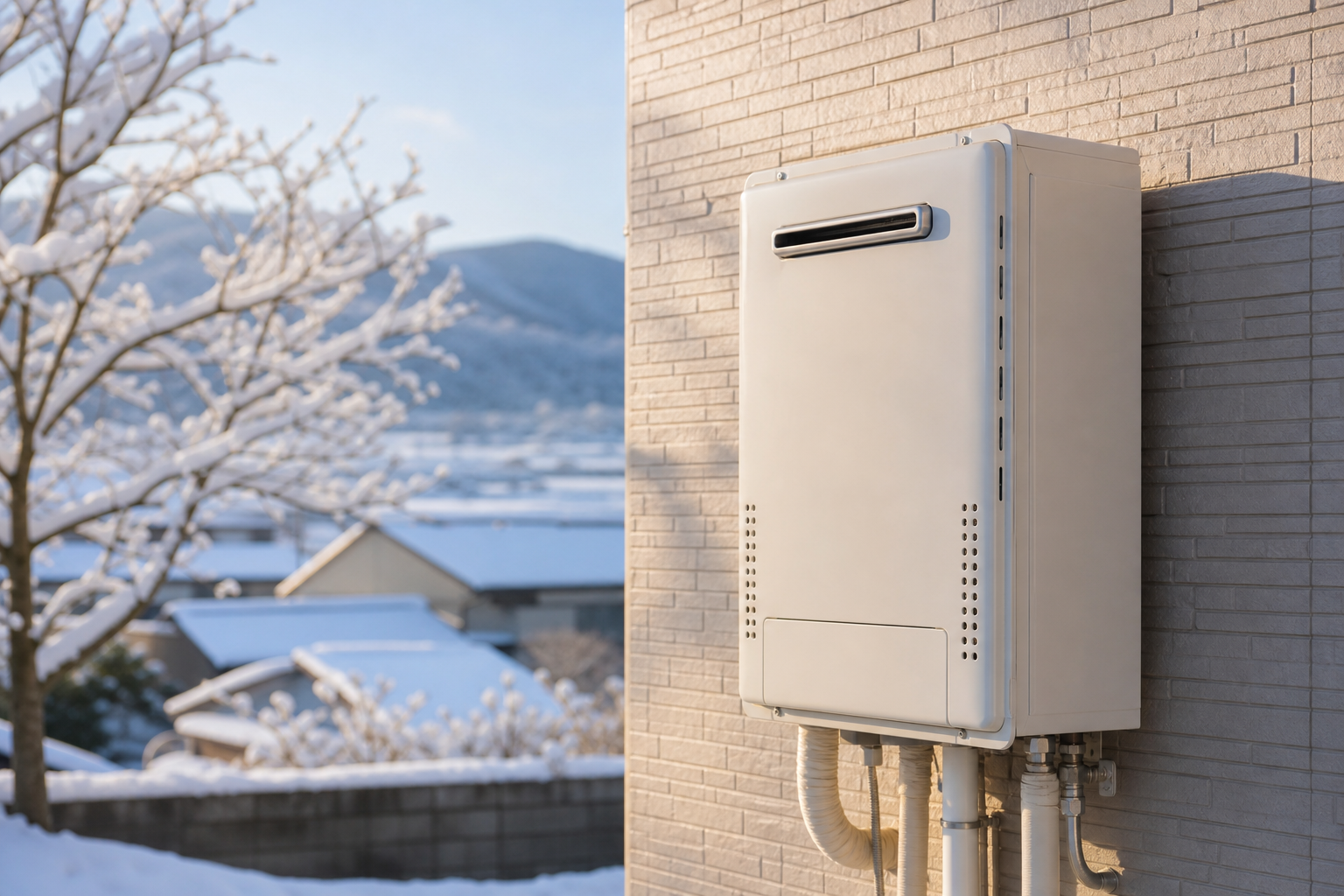 給湯器のスイッチ、冬はどうすればいいの？