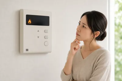 給湯器がずっと燃焼しているのは大丈夫？
