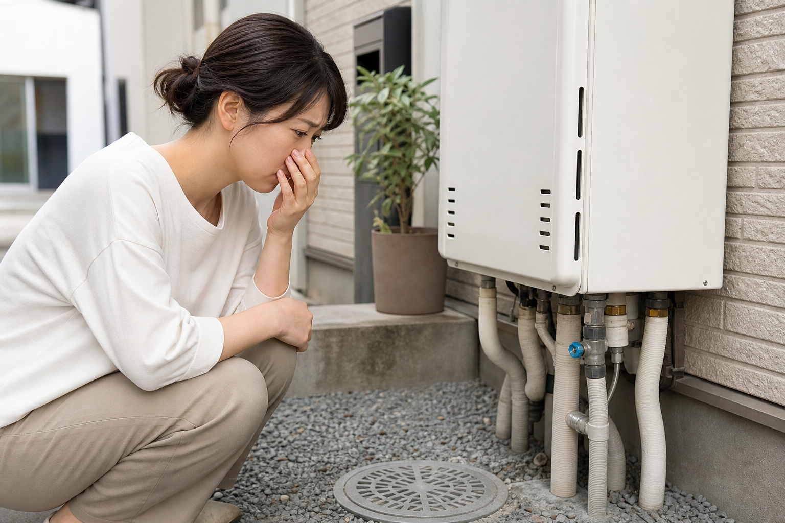 給湯器が下水臭いのはなぜ？