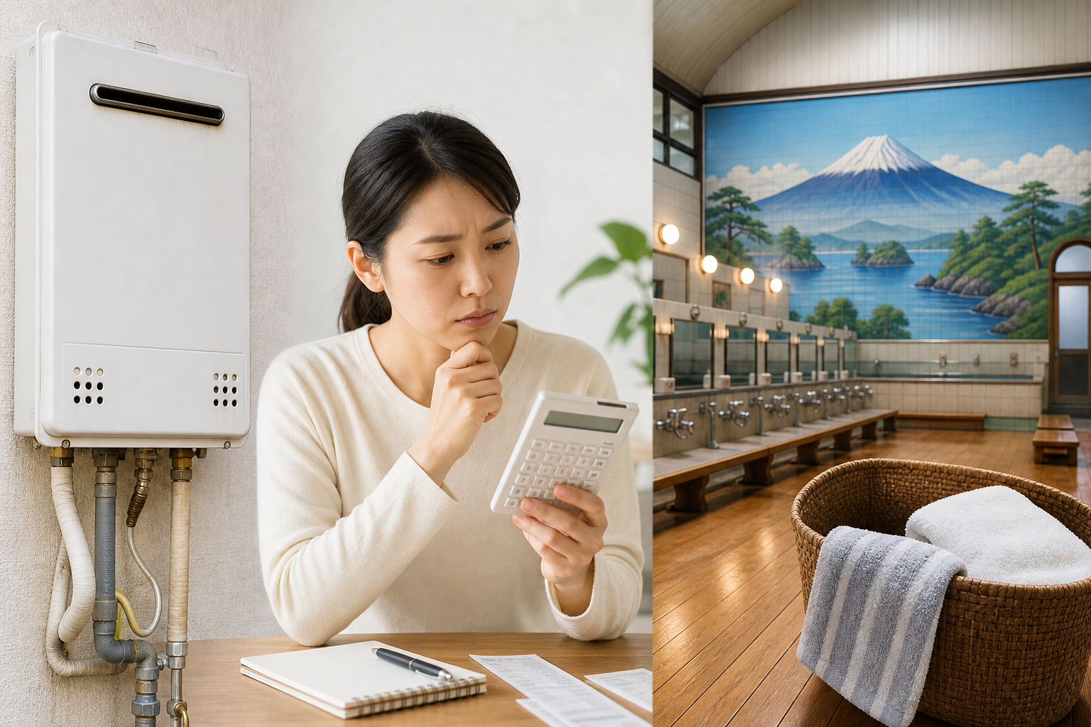 賃貸で給湯器が壊れたら銭湯代は請求できる？