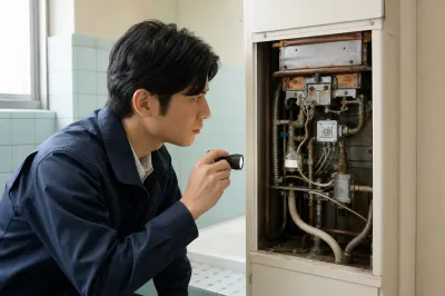 給湯器の口火って何？点火しないときの確認ポイント