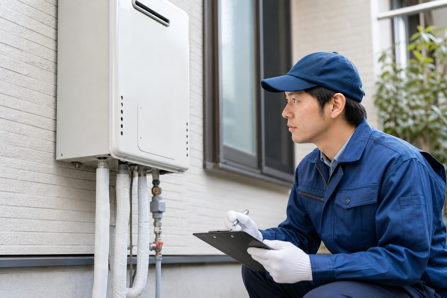給湯器の水抜きはガス会社に頼める？