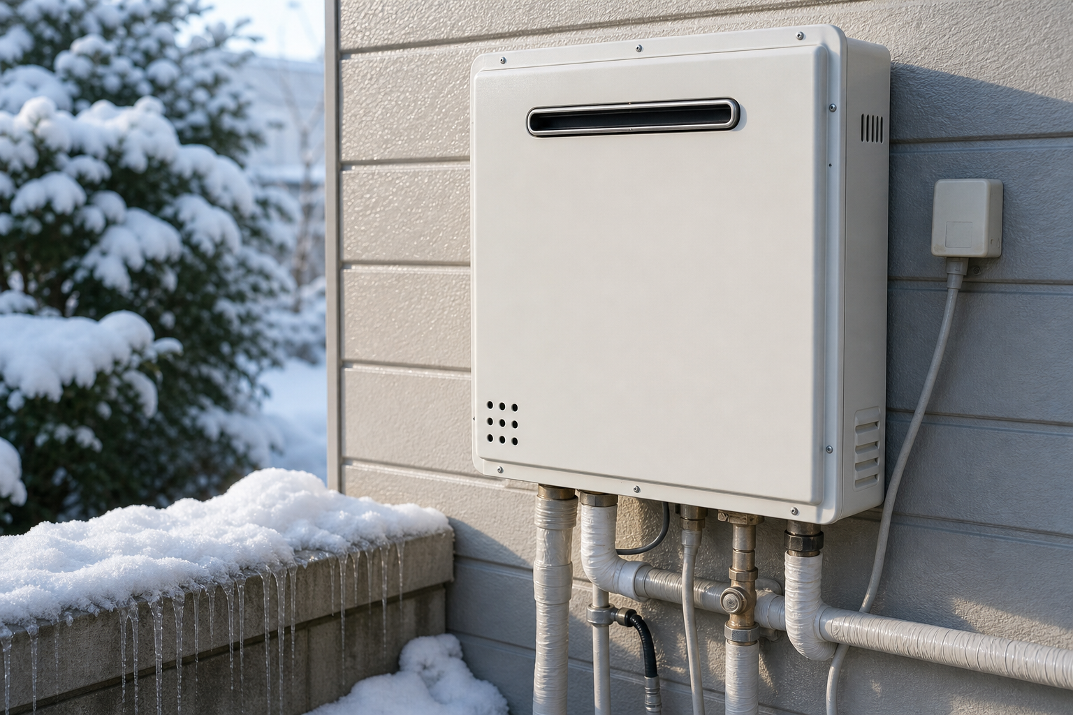 給湯器の電源を切ると凍結する？正しい対策と注意点