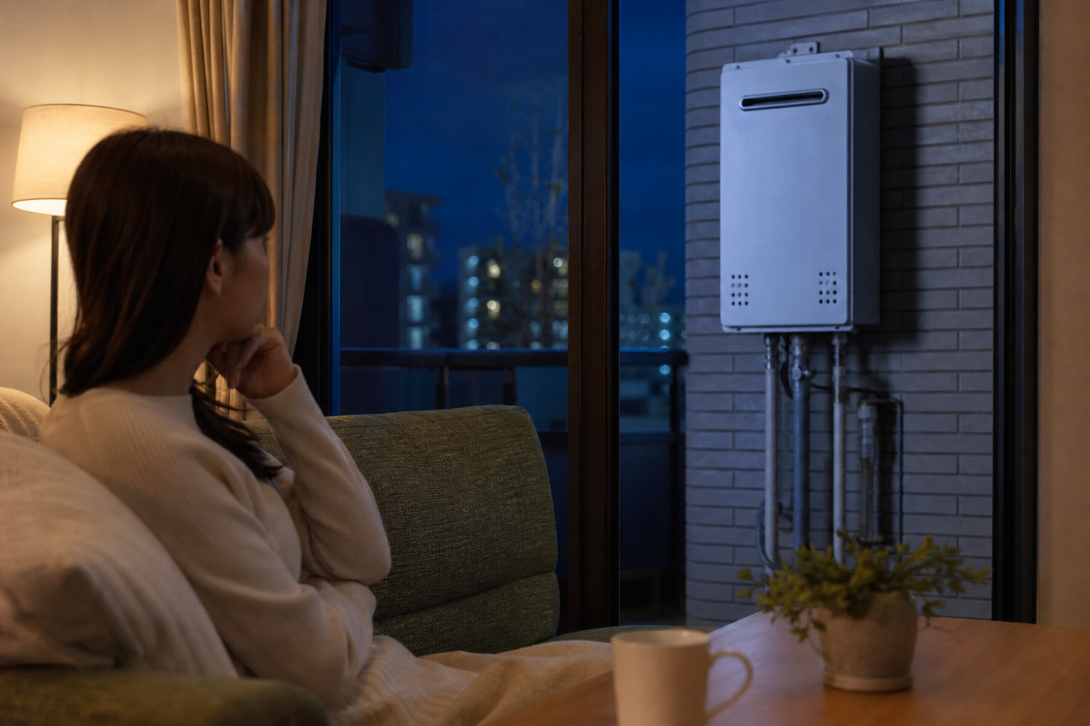 給湯器の夜の音が気になる？原因と対処法を解説