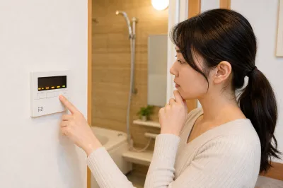 ノーリツ給湯器が点滅しているのはなぜ？