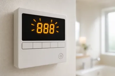 ノーリツ給湯器のリモコンに888が点滅したら故障なの？