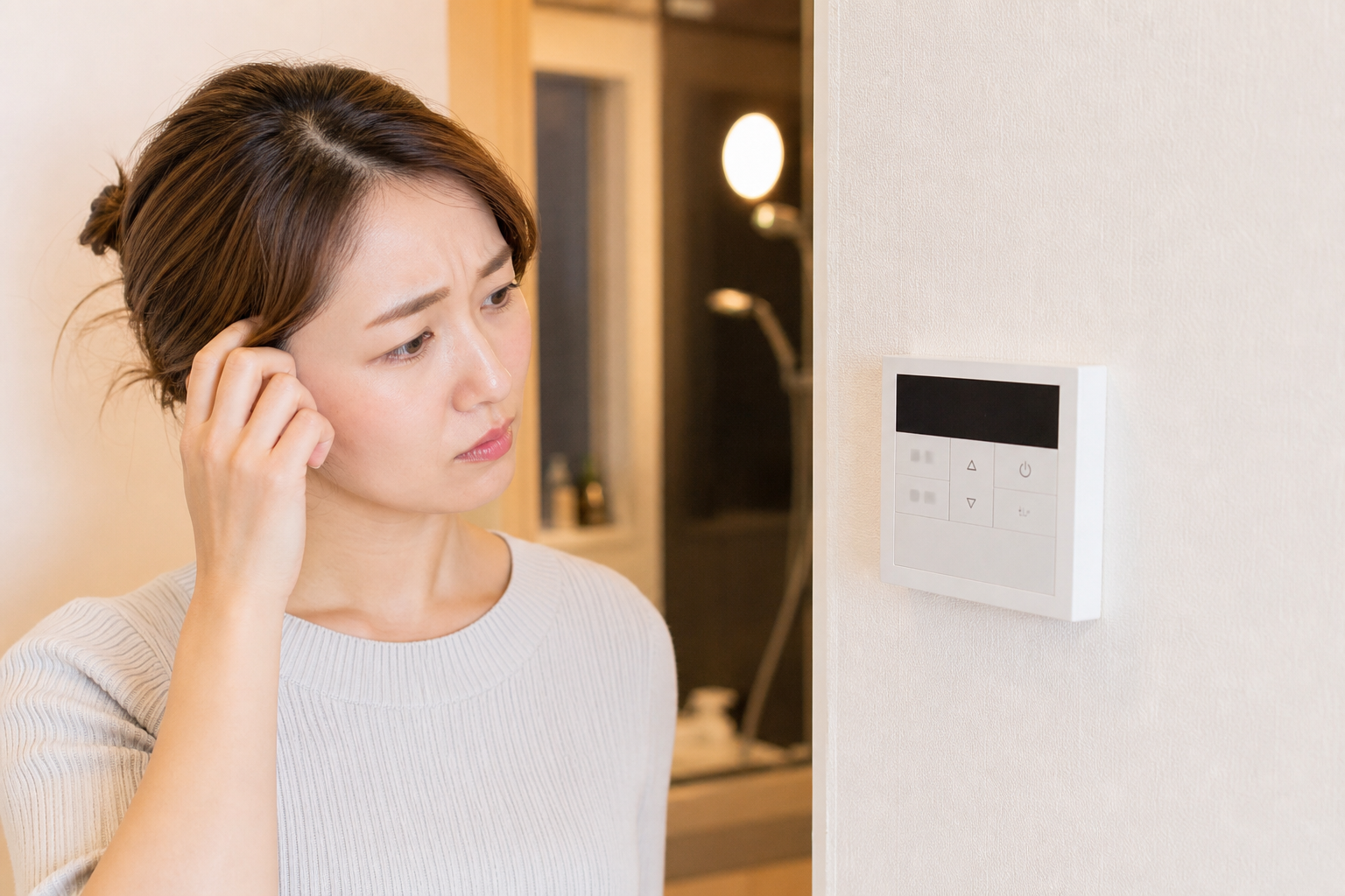 ノーリツ給湯器のリモコンの電源が入らないときはどうする？