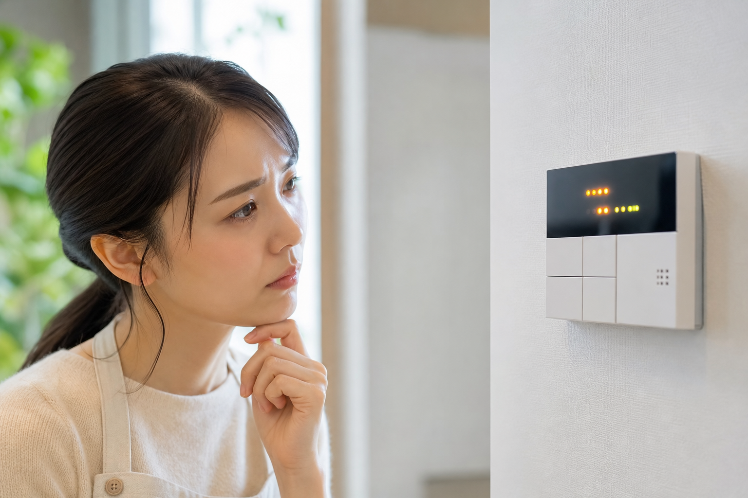 ノーリツ給湯器のリモコン表示が点滅しているけど大丈夫？