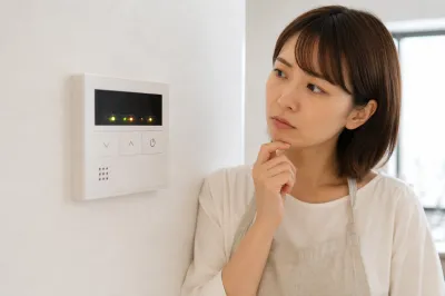 リンナイ給湯器の点滅の消し方ってどうすればいいの？