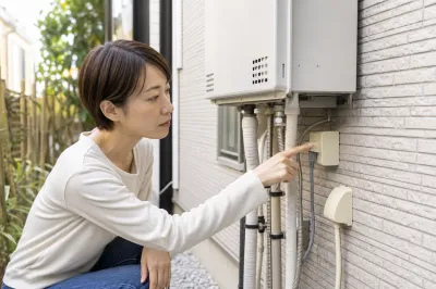 リンナイ給湯器の電源ってどこにあるの？