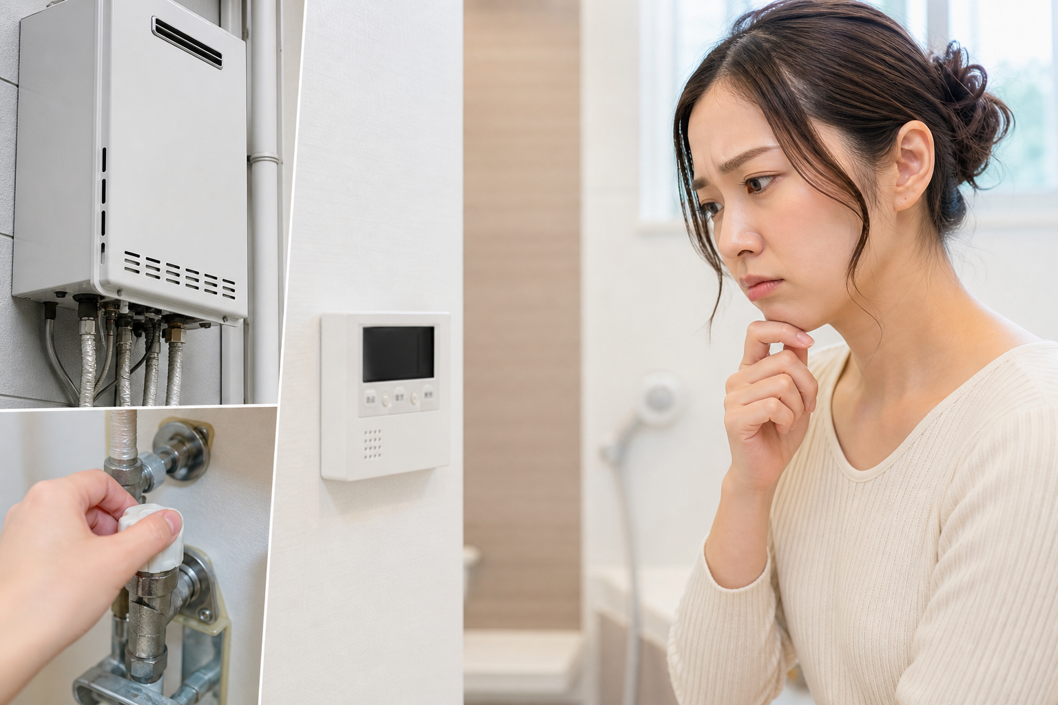 リンナイ給湯器の燃焼ランプがつかないのはなぜ？