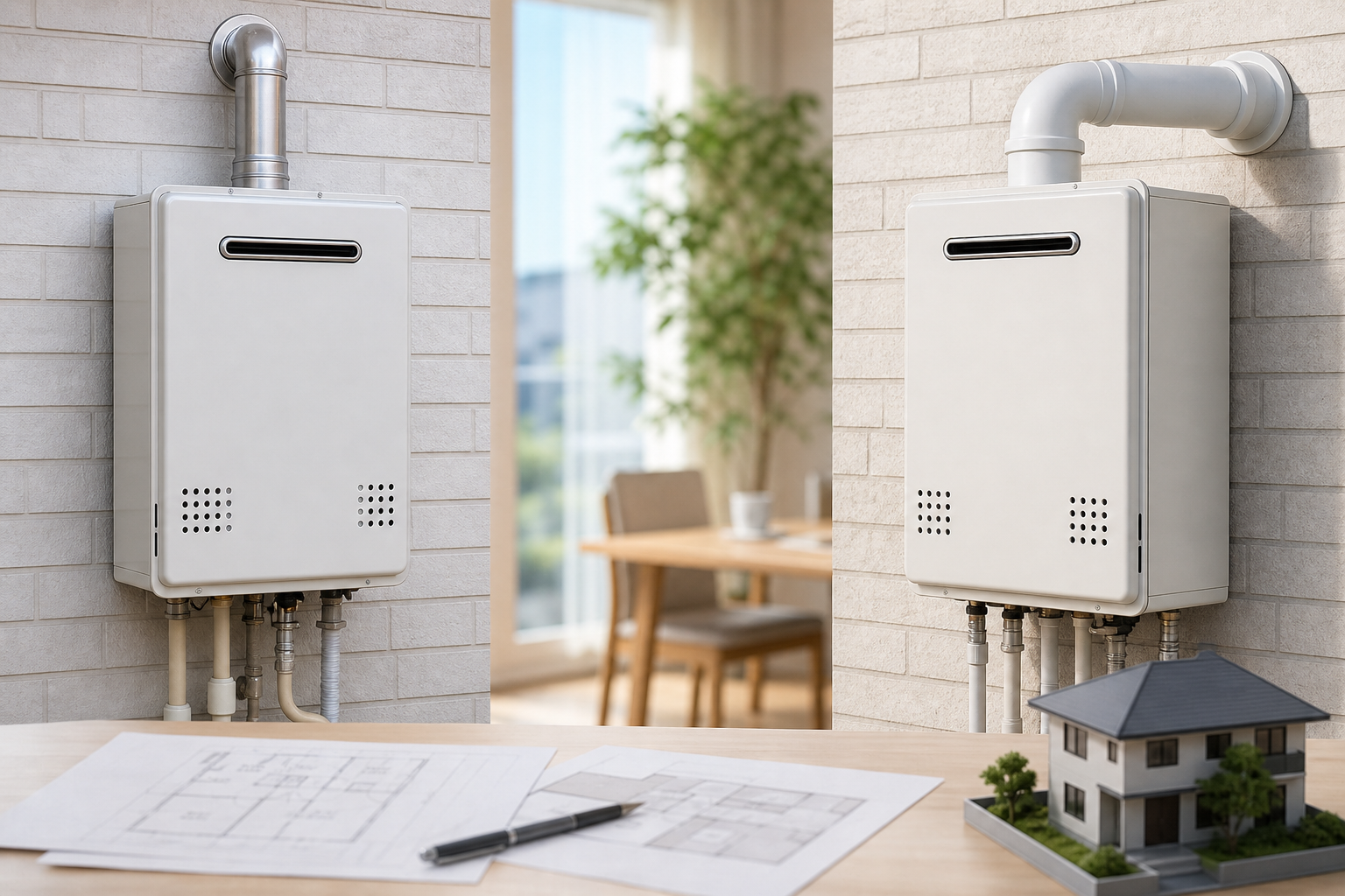 給湯器のFFとFEの違いは?どっちを選べばいい?