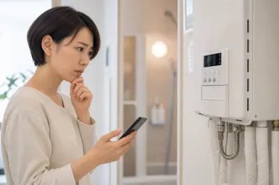 マンションの給湯器エラー111って自分で直せる？