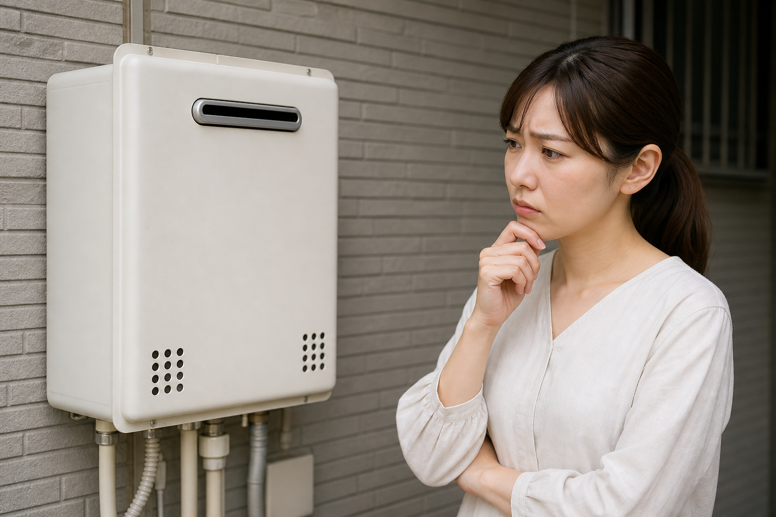 給湯器でお湯が出ないのにエラーなし、これって大丈夫?