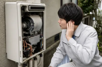 給湯器のモーター音がうるさい時はどうすれば？
