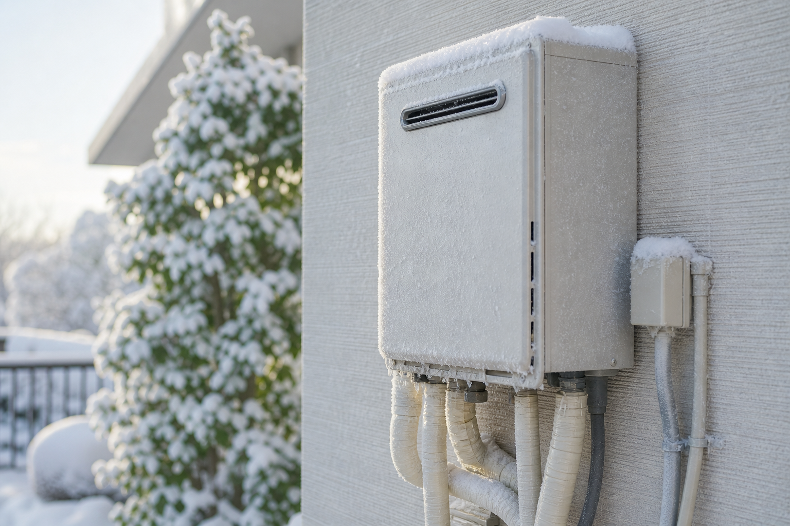 給湯器を凍結から守るために効果的な方法は？