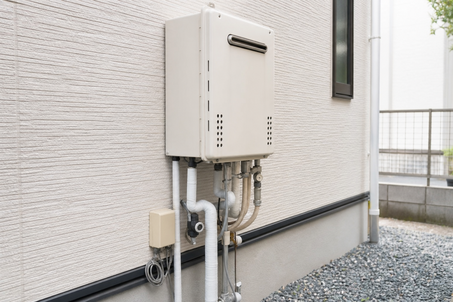 給湯器の水抜き栓はどこにあるの？