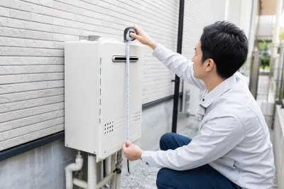 給湯器の寸法ってどう確認すればいい？