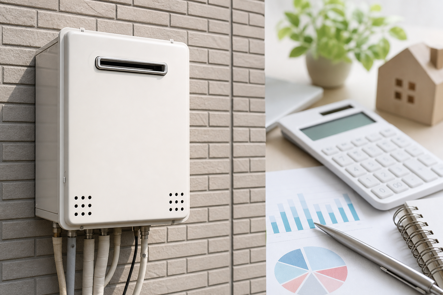給湯器の耐用年数と減価償却、どう違うの？