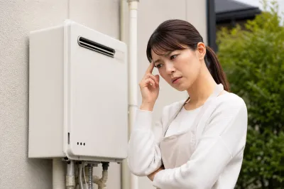 給湯器の電源が落ちるのはなぜ？