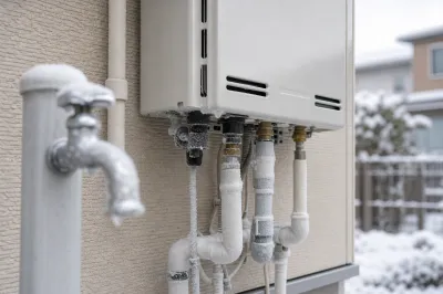 給湯器が凍結してお湯が出ないのに水は出るのはなぜ？