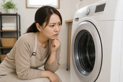 洗濯機の脱水でキュルキュル異音がする原因って何？
