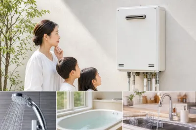 LIXILのガス給湯器ってどう選べばいいの？