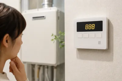 パーパス給湯器のエラー888って故障なの？