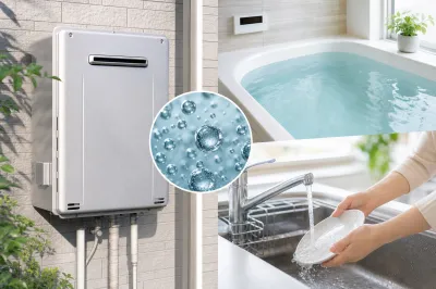 ガス給湯器でナノバブルって実現できるの？