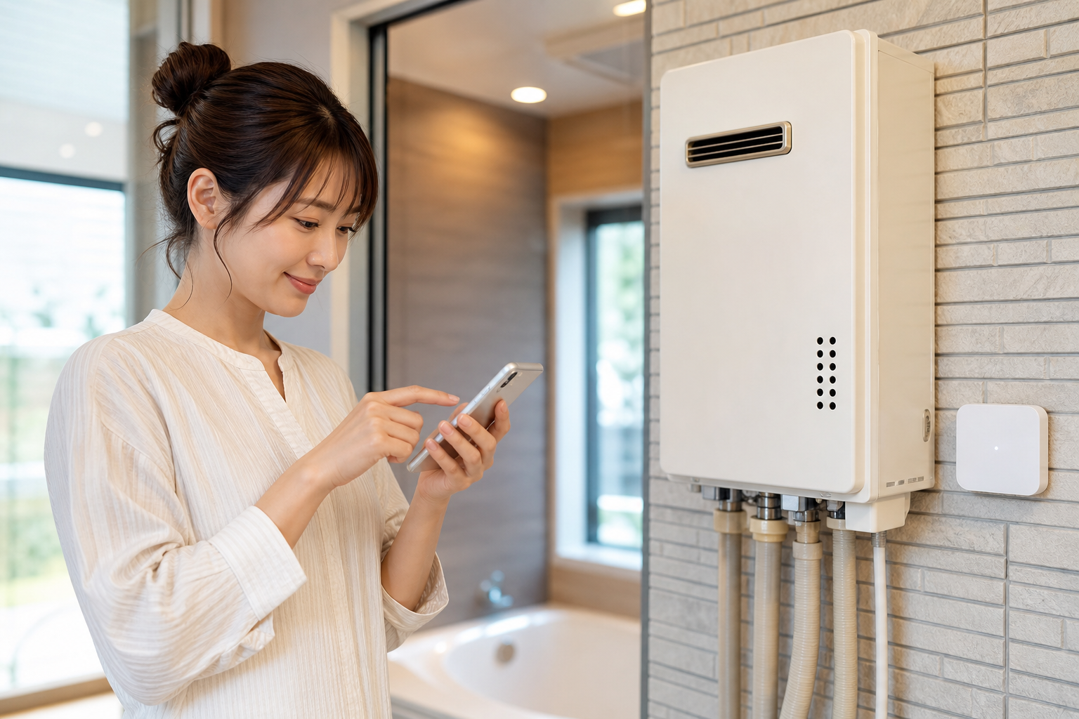 ノーリツ給湯器のWi-Fiって何ができるの？