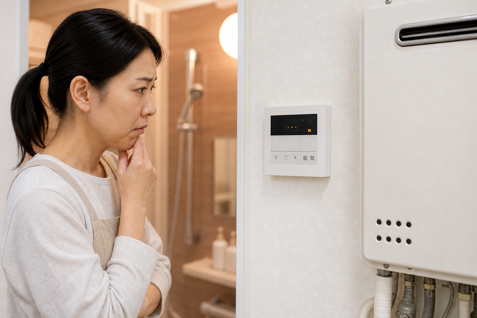 ノーリツ給湯器でお湯が出ない＆点滅している原因と対処法は？