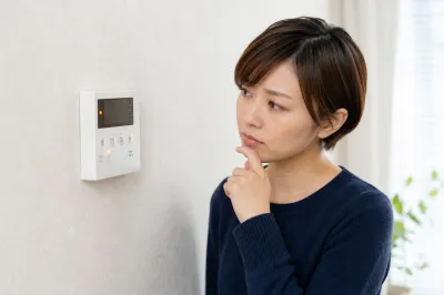 ノーリツ給湯器のパネルが点滅しているけど大丈夫？